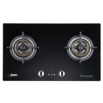 Giggas 上將 GA-9688II(LPG) 76厘米 嵌入/座檯式 雙頭石油氣煮食爐